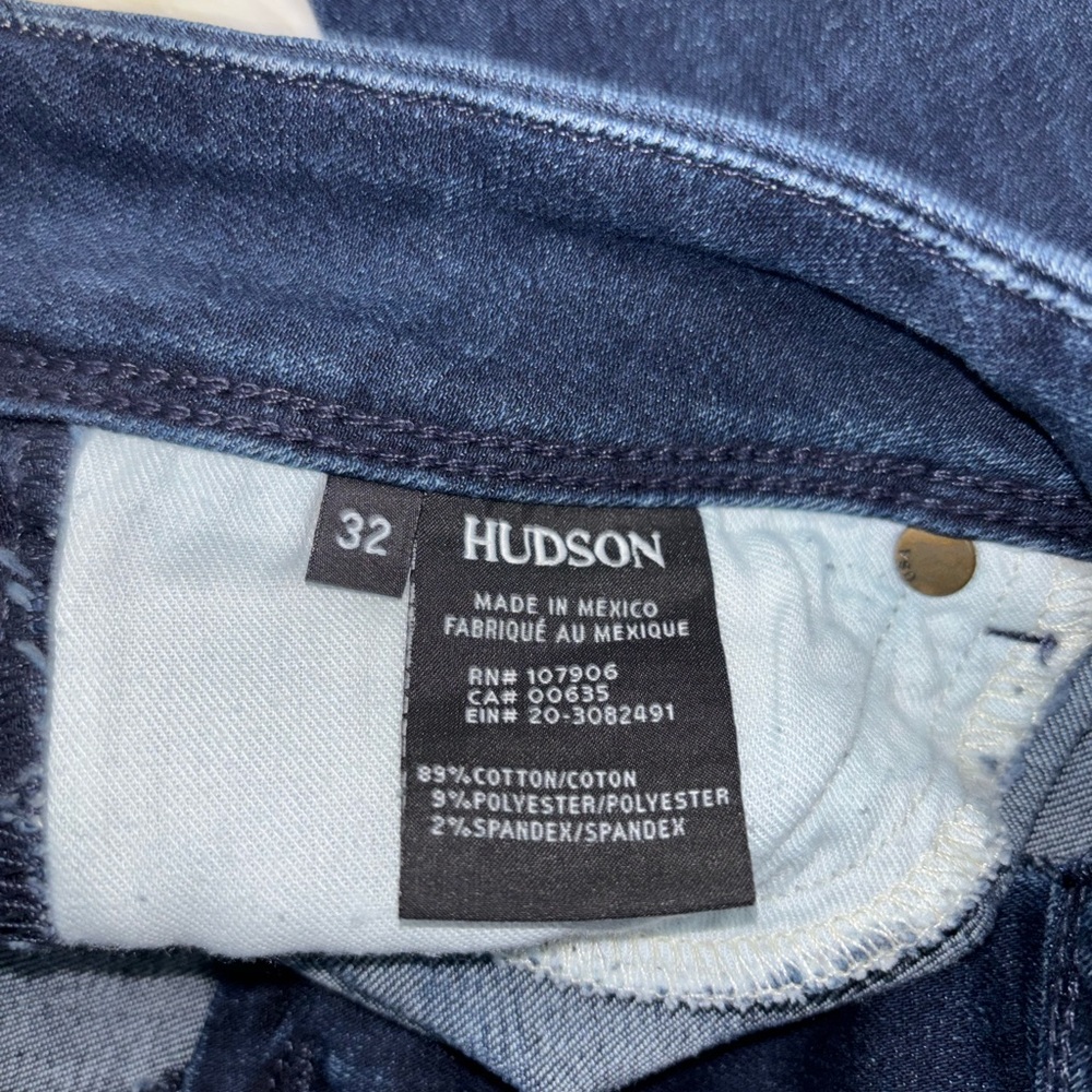 Hudson Collin Mid-Rise Flap Skinny Jean - Picture 6 of 6